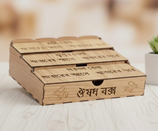সকাল। বিকাল। রাত ওষুধ বক্স ২৫০ টাকা মাত্র