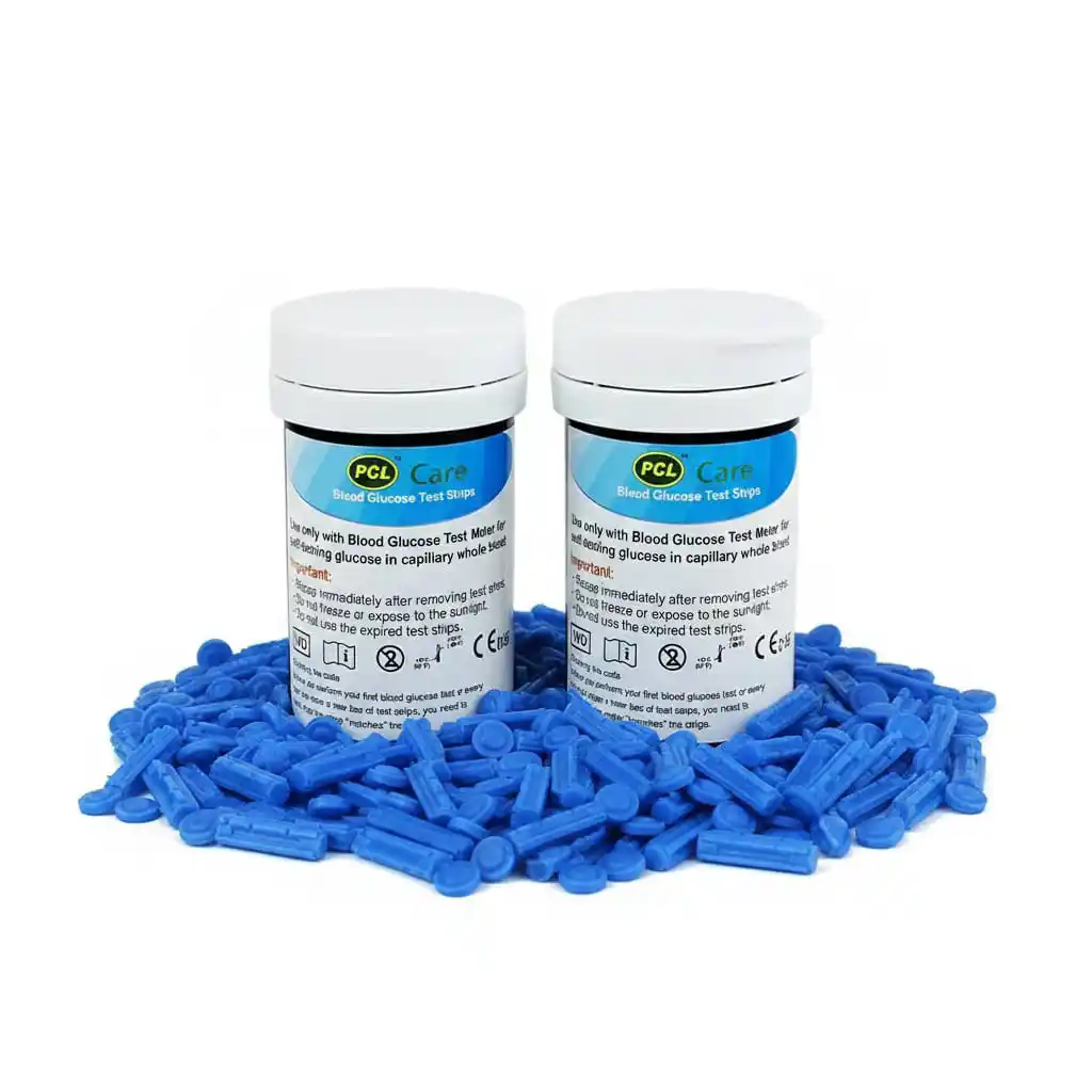100 টি PCL Care ডায়াবেটিস মাপার স্ট্রিপ ও সুই Free Delivery