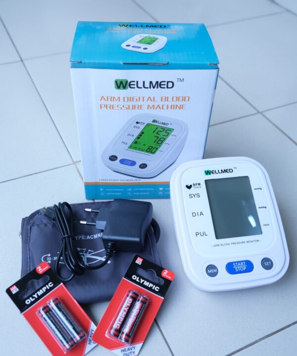 সুধু WellMed ব্লাড প্রেসার মেশিন ১ বছরের ওয়ারেন্টি