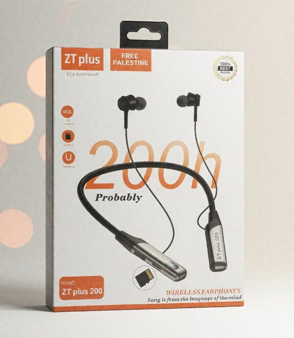 ২০০ ঘন্টা ব্যাকআপের অসাধারন ওয়্যারলেস এয়ারফোন