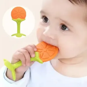 বাচ্চাদের সিলিকন টিথার , দাঁত উঠার সময় বা পরে বাচ্চারা কিছু চিবাতে চাই এটি ফুড গ্রেড সিলিকন ১৪০ টাকা পিস